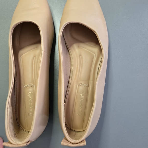 Franco Sarto Women's Tan Ballet Flats, Size 9 - Picture 4 of 8